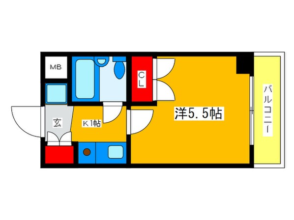 リュミエ浦安の物件間取画像